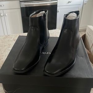 Ashton black dress boot